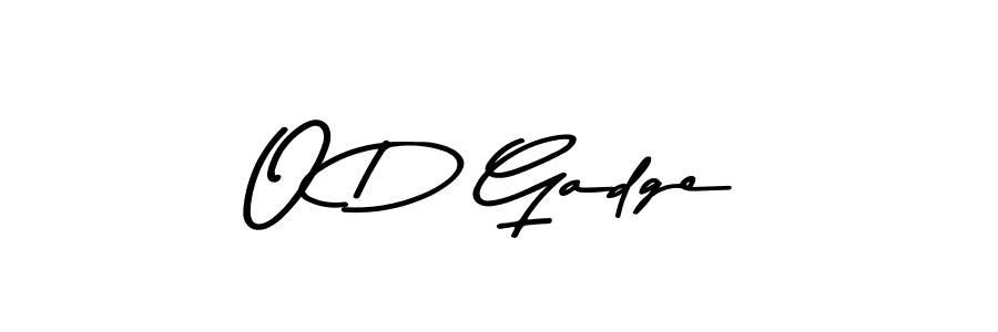 It looks lik you need a new signature style for name O D Gadge. Design unique handwritten (Asem Kandis PERSONAL USE) signature with our free signature maker in just a few clicks. O D Gadge signature style 9 images and pictures png