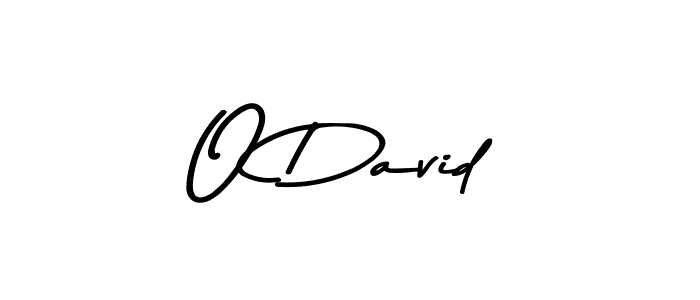 Make a beautiful signature design for name O David. With this signature (Asem Kandis PERSONAL USE) style, you can create a handwritten signature for free. O David signature style 9 images and pictures png