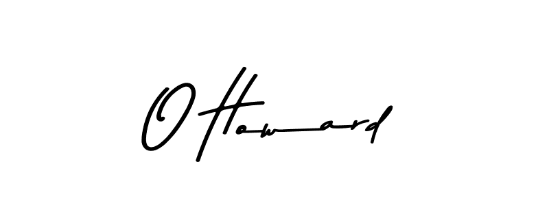 if you are searching for the best signature style for your name O Howard. so please give up your signature search. here we have designed multiple signature styles  using Asem Kandis PERSONAL USE. O Howard signature style 9 images and pictures png