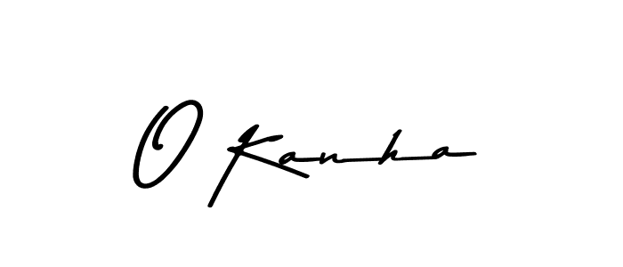 How to make O Kanha signature? Asem Kandis PERSONAL USE is a professional autograph style. Create handwritten signature for O Kanha name. O Kanha signature style 9 images and pictures png