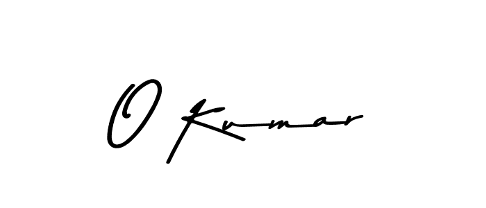 How to make O Kumar signature? Asem Kandis PERSONAL USE is a professional autograph style. Create handwritten signature for O Kumar name. O Kumar signature style 9 images and pictures png