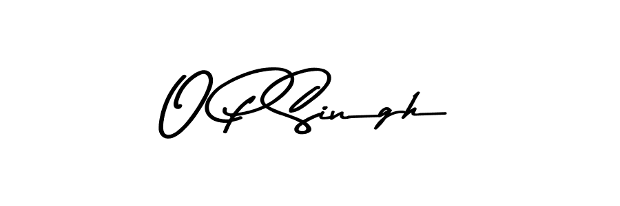 O P Singh stylish signature style. Best Handwritten Sign (Asem Kandis PERSONAL USE) for my name. Handwritten Signature Collection Ideas for my name O P Singh. O P Singh signature style 9 images and pictures png