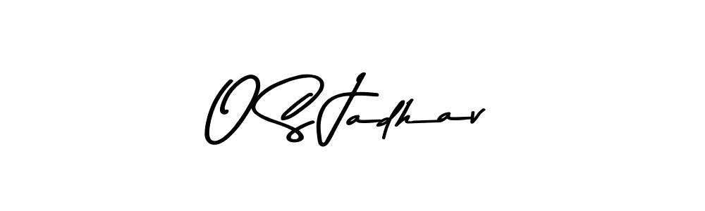 Also You can easily find your signature by using the search form. We will create O S Jadhav name handwritten signature images for you free of cost using Asem Kandis PERSONAL USE sign style. O S Jadhav signature style 9 images and pictures png