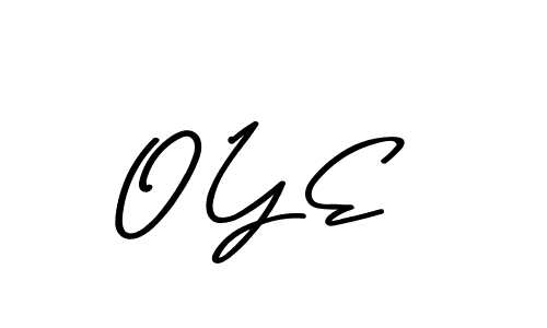 The best way (Asem Kandis PERSONAL USE) to make a short signature is to pick only two or three words in your name. The name O Y E include a total of six letters. For converting this name. O Y E signature style 9 images and pictures png