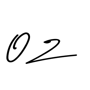 O Z stylish signature style. Best Handwritten Sign (Asem Kandis PERSONAL USE) for my name. Handwritten Signature Collection Ideas for my name O Z. O Z signature style 9 images and pictures png