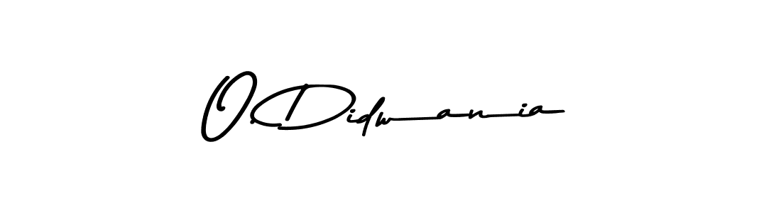 It looks lik you need a new signature style for name O. Didwania. Design unique handwritten (Asem Kandis PERSONAL USE) signature with our free signature maker in just a few clicks. O. Didwania signature style 9 images and pictures png
