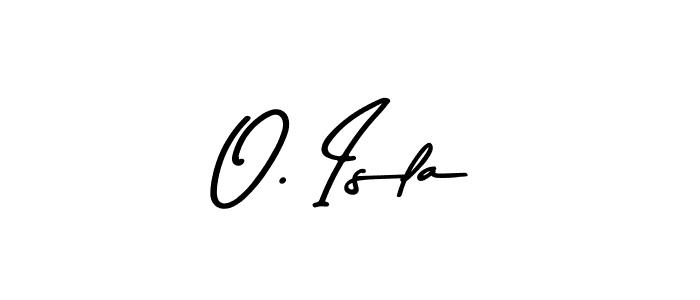 Also You can easily find your signature by using the search form. We will create O. Isla name handwritten signature images for you free of cost using Asem Kandis PERSONAL USE sign style. O. Isla signature style 9 images and pictures png