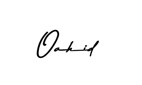 Here are the top 10 professional signature styles for the name Oahid. These are the best autograph styles you can use for your name. Oahid signature style 9 images and pictures png