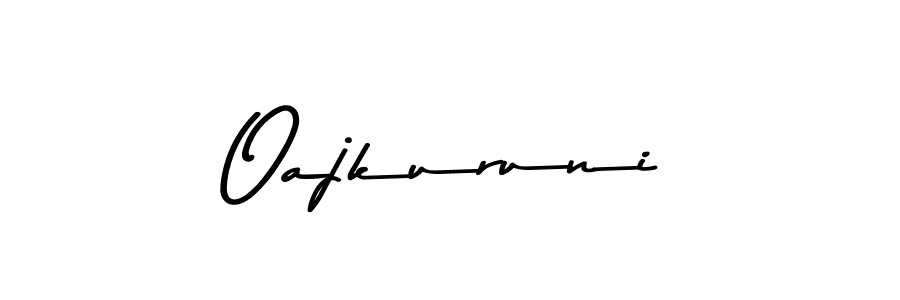 You should practise on your own different ways (Asem Kandis PERSONAL USE) to write your name (Oajkuruni) in signature. don't let someone else do it for you. Oajkuruni signature style 9 images and pictures png