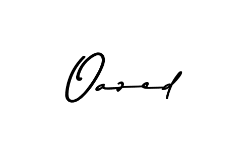 Make a beautiful signature design for name Oazed. Use this online signature maker to create a handwritten signature for free. Oazed signature style 9 images and pictures png