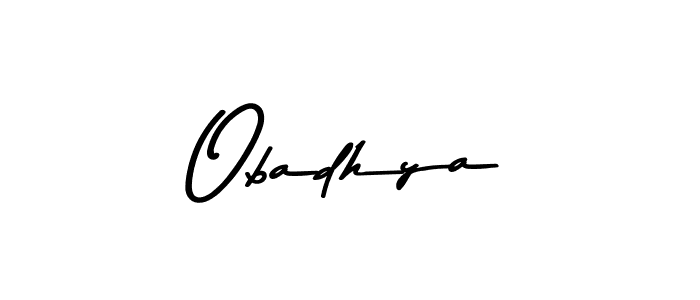 You should practise on your own different ways (Asem Kandis PERSONAL USE) to write your name (Obadhya) in signature. don't let someone else do it for you. Obadhya signature style 9 images and pictures png