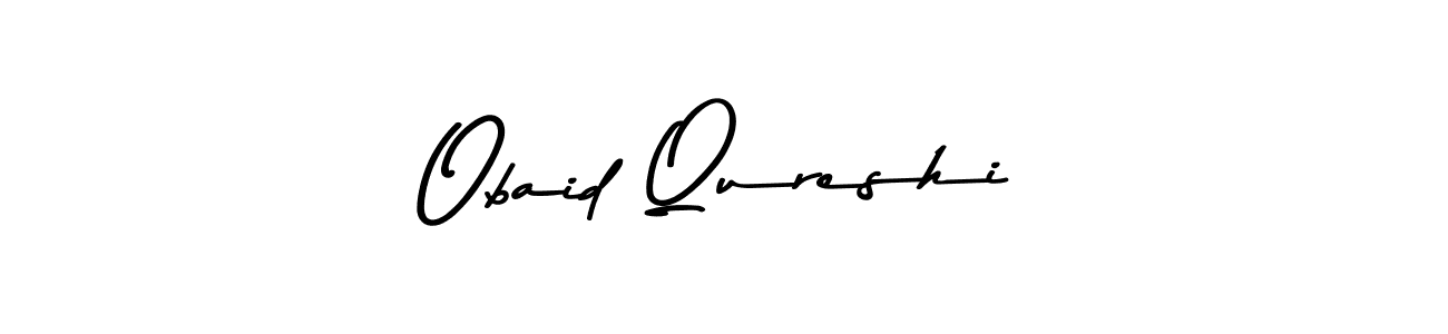 Similarly Asem Kandis PERSONAL USE is the best handwritten signature design. Signature creator online .You can use it as an online autograph creator for name Obaid Qureshi. Obaid Qureshi signature style 9 images and pictures png