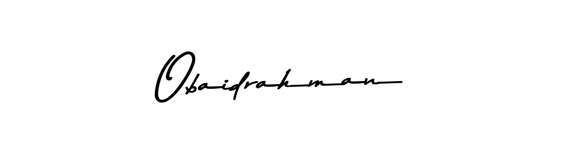 You can use this online signature creator to create a handwritten signature for the name Obaidrahman. This is the best online autograph maker. Obaidrahman signature style 9 images and pictures png
