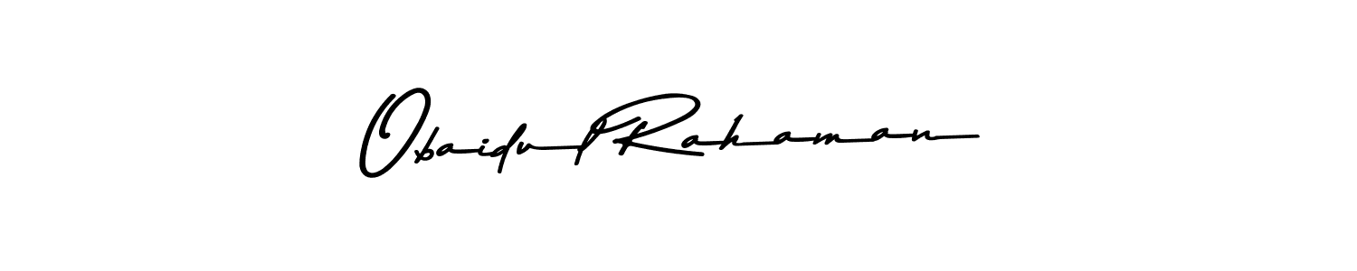 The best way (Asem Kandis PERSONAL USE) to make a short signature is to pick only two or three words in your name. The name Obaidul Rahaman include a total of six letters. For converting this name. Obaidul Rahaman signature style 9 images and pictures png