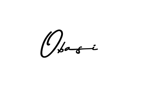 Make a beautiful signature design for name Obasi. With this signature (Asem Kandis PERSONAL USE) style, you can create a handwritten signature for free. Obasi signature style 9 images and pictures png