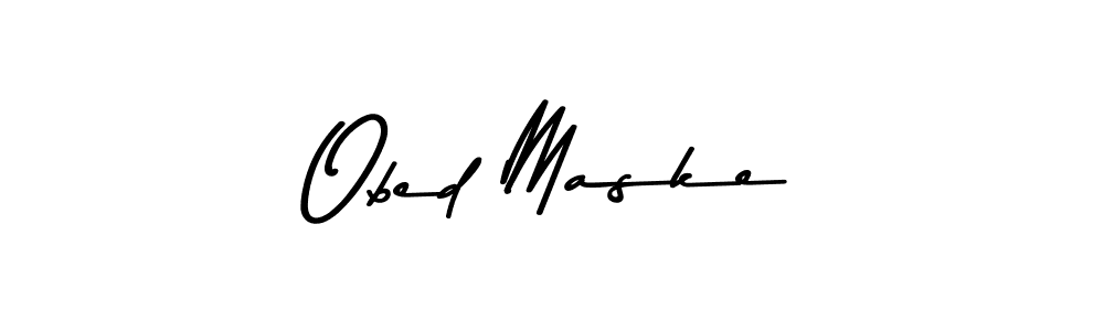 Here are the top 10 professional signature styles for the name Obed Maske. These are the best autograph styles you can use for your name. Obed Maske signature style 9 images and pictures png