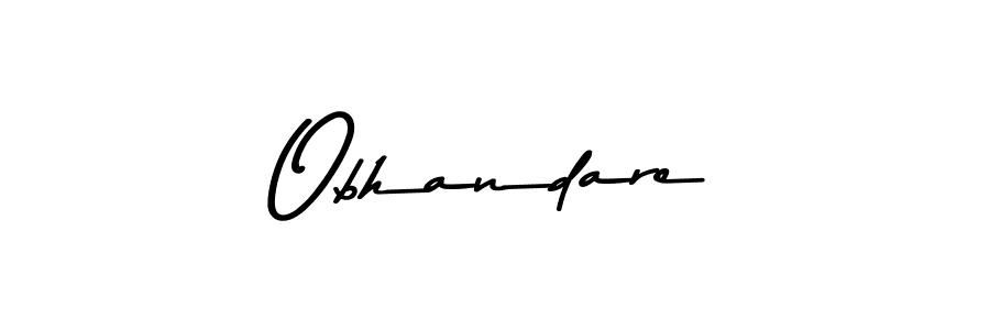 The best way (Asem Kandis PERSONAL USE) to make a short signature is to pick only two or three words in your name. The name Obhandare include a total of six letters. For converting this name. Obhandare signature style 9 images and pictures png