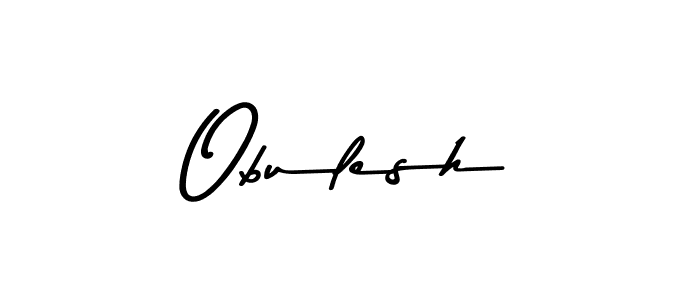 Best and Professional Signature Style for Obulesh. Asem Kandis PERSONAL USE Best Signature Style Collection. Obulesh signature style 9 images and pictures png