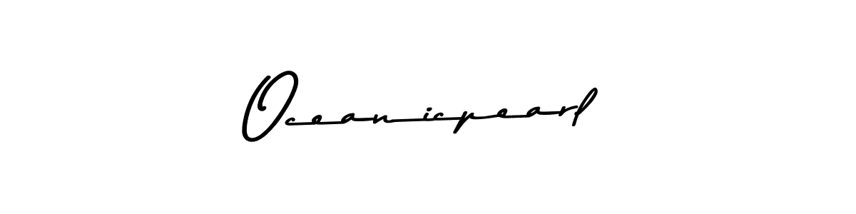 Use a signature maker to create a handwritten signature online. With this signature software, you can design (Asem Kandis PERSONAL USE) your own signature for name Oceanicpearl. Oceanicpearl signature style 9 images and pictures png