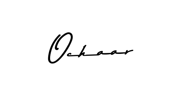 Here are the top 10 professional signature styles for the name Ochaar. These are the best autograph styles you can use for your name. Ochaar signature style 9 images and pictures png