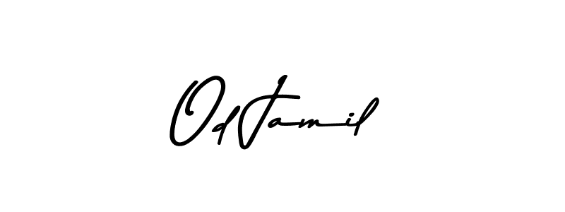 How to Draw Od Jamil signature style? Asem Kandis PERSONAL USE is a latest design signature styles for name Od Jamil. Od Jamil signature style 9 images and pictures png