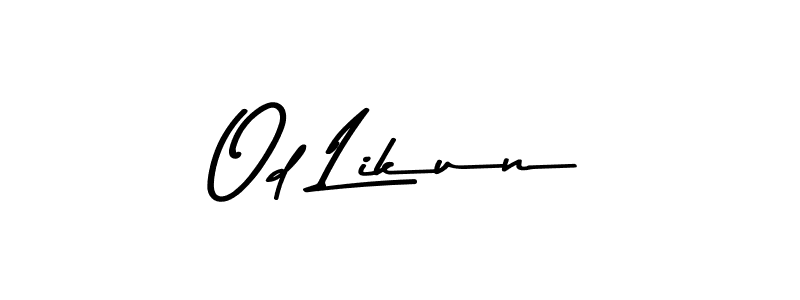 Check out images of Autograph of Od Likun name. Actor Od Likun Signature Style. Asem Kandis PERSONAL USE is a professional sign style online. Od Likun signature style 9 images and pictures png