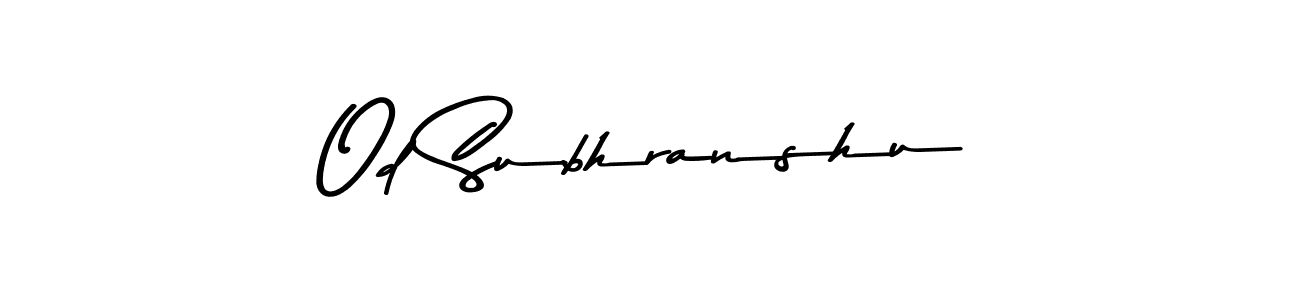You can use this online signature creator to create a handwritten signature for the name Od Subhranshu. This is the best online autograph maker. Od Subhranshu signature style 9 images and pictures png