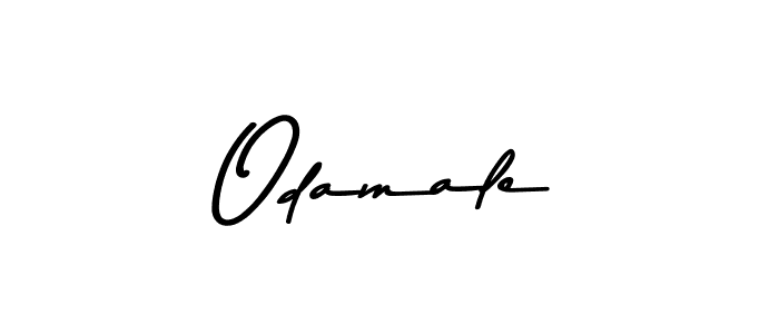 Make a beautiful signature design for name Odamale. Use this online signature maker to create a handwritten signature for free. Odamale signature style 9 images and pictures png