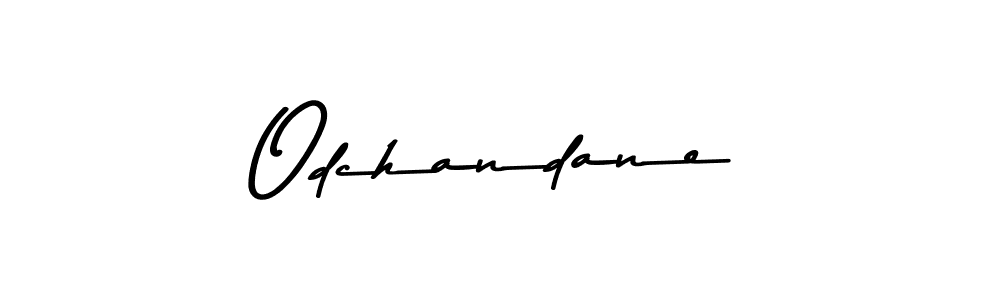 Odchandane stylish signature style. Best Handwritten Sign (Asem Kandis PERSONAL USE) for my name. Handwritten Signature Collection Ideas for my name Odchandane. Odchandane signature style 9 images and pictures png