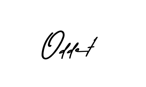 Also You can easily find your signature by using the search form. We will create Oddet name handwritten signature images for you free of cost using Asem Kandis PERSONAL USE sign style. Oddet signature style 9 images and pictures png