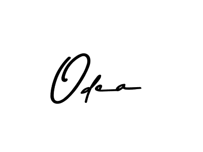 Odea stylish signature style. Best Handwritten Sign (Asem Kandis PERSONAL USE) for my name. Handwritten Signature Collection Ideas for my name Odea. Odea signature style 9 images and pictures png