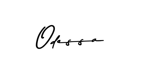 Use a signature maker to create a handwritten signature online. With this signature software, you can design (Asem Kandis PERSONAL USE) your own signature for name Odessa. Odessa signature style 9 images and pictures png