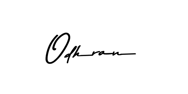 Use a signature maker to create a handwritten signature online. With this signature software, you can design (Asem Kandis PERSONAL USE) your own signature for name Odhran. Odhran signature style 9 images and pictures png