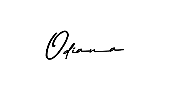 Also we have Odiana name is the best signature style. Create professional handwritten signature collection using Asem Kandis PERSONAL USE autograph style. Odiana signature style 9 images and pictures png