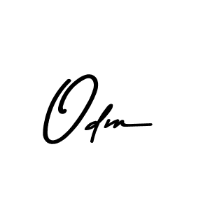 Also You can easily find your signature by using the search form. We will create Odm name handwritten signature images for you free of cost using Asem Kandis PERSONAL USE sign style. Odm signature style 9 images and pictures png