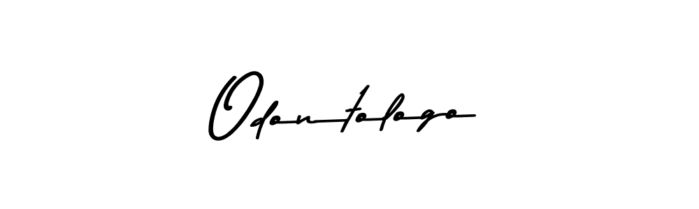 The best way (Asem Kandis PERSONAL USE) to make a short signature is to pick only two or three words in your name. The name Odontologo include a total of six letters. For converting this name. Odontologo signature style 9 images and pictures png