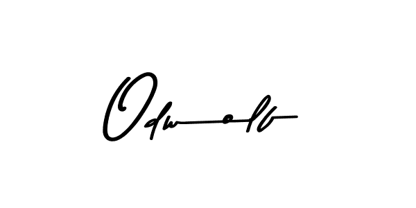 Here are the top 10 professional signature styles for the name Odwolf. These are the best autograph styles you can use for your name. Odwolf signature style 9 images and pictures png