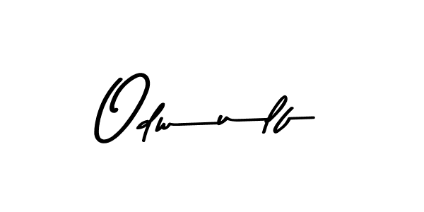 Also You can easily find your signature by using the search form. We will create Odwulf name handwritten signature images for you free of cost using Asem Kandis PERSONAL USE sign style. Odwulf signature style 9 images and pictures png