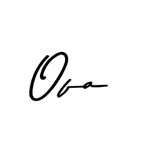 Make a beautiful signature design for name Ofa. Use this online signature maker to create a handwritten signature for free. Ofa signature style 9 images and pictures png