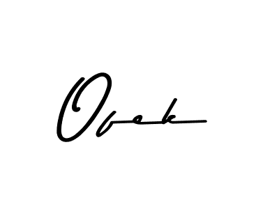 Also You can easily find your signature by using the search form. We will create Ofek name handwritten signature images for you free of cost using Asem Kandis PERSONAL USE sign style. Ofek signature style 9 images and pictures png