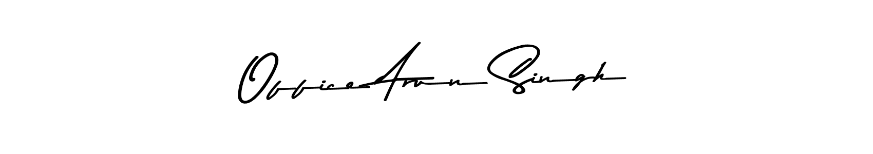 Here are the top 10 professional signature styles for the name Office Arun Singh. These are the best autograph styles you can use for your name. Office Arun Singh signature style 9 images and pictures png
