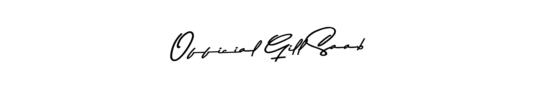 See photos of Official Gill Saab official signature by Spectra . Check more albums & portfolios. Read reviews & check more about Asem Kandis PERSONAL USE font. Official Gill Saab signature style 9 images and pictures png