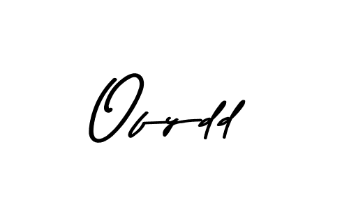 Also You can easily find your signature by using the search form. We will create Ofydd name handwritten signature images for you free of cost using Asem Kandis PERSONAL USE sign style. Ofydd signature style 9 images and pictures png