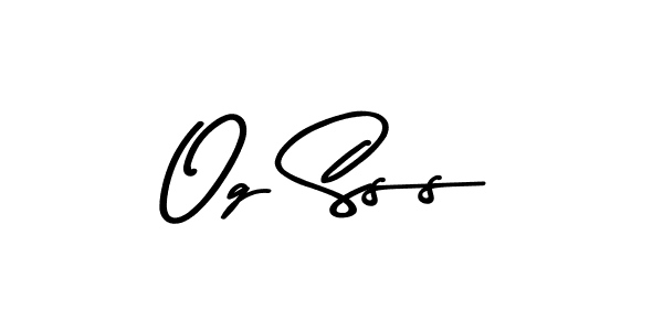 This is the best signature style for the Og Sss name. Also you like these signature font (Asem Kandis PERSONAL USE). Mix name signature. Og Sss signature style 9 images and pictures png