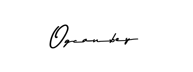 Make a beautiful signature design for name Ogcanbey. With this signature (Asem Kandis PERSONAL USE) style, you can create a handwritten signature for free. Ogcanbey signature style 9 images and pictures png