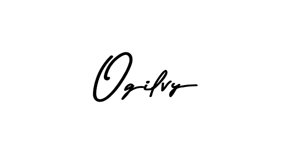 Design your own signature with our free online signature maker. With this signature software, you can create a handwritten (Asem Kandis PERSONAL USE) signature for name Ogilvy. Ogilvy signature style 9 images and pictures png