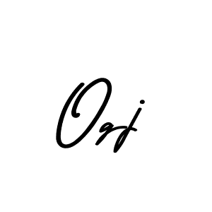 How to Draw Ogj signature style? Asem Kandis PERSONAL USE is a latest design signature styles for name Ogj. Ogj signature style 9 images and pictures png