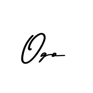 This is the best signature style for the Ogo name. Also you like these signature font (Asem Kandis PERSONAL USE). Mix name signature. Ogo signature style 9 images and pictures png