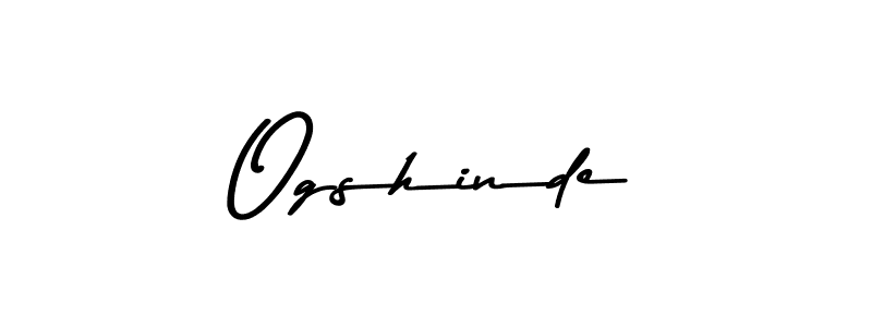 Make a beautiful signature design for name Ogshinde. Use this online signature maker to create a handwritten signature for free. Ogshinde signature style 9 images and pictures png