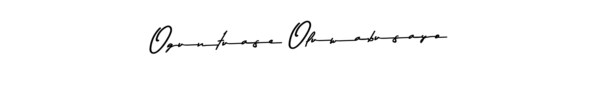 Use a signature maker to create a handwritten signature online. With this signature software, you can design (Asem Kandis PERSONAL USE) your own signature for name Oguntuase Oluwabusayo. Oguntuase Oluwabusayo signature style 9 images and pictures png